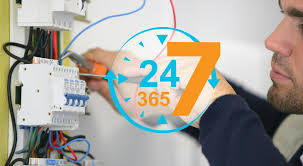 Cableado problemático siendo reparado